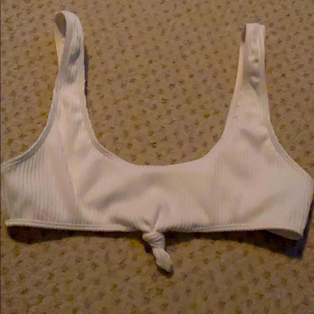 White bathing suit